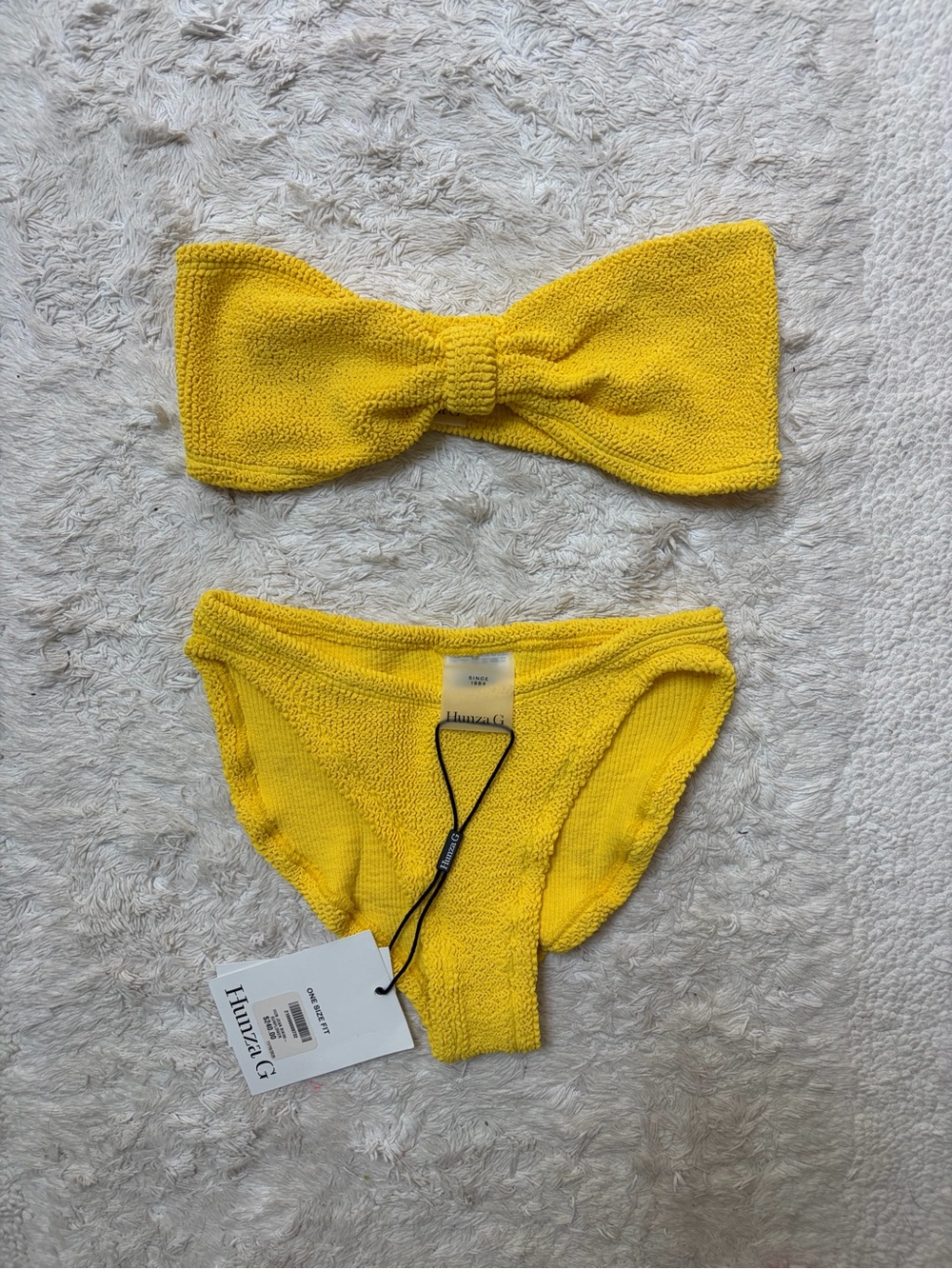 NWT Hunza G Jean bikini - Picture 3 of 8